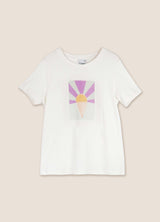 Top No. 06 Graphic Tee Ice Cream