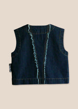 Vest No. 48 Blue Denim