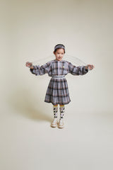 LMN3 Girls Chequered Dress